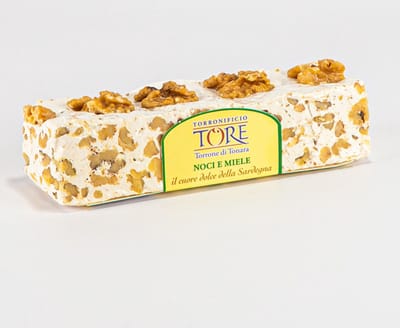 Walnoten Nougat (Torrone) uit Tonara (Sardinië)