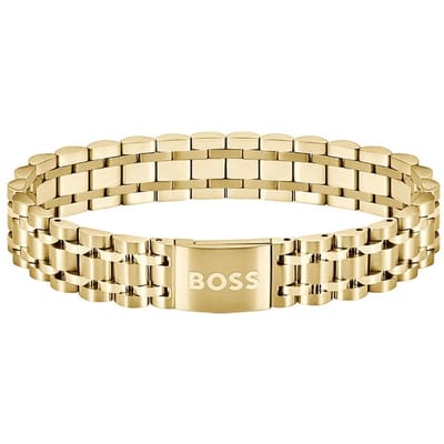 BOSS HBJ1580645 OWAN Heren Armband - Schakelarmband
