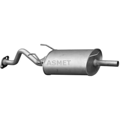 Geluiddemper achter ASMET 13.022