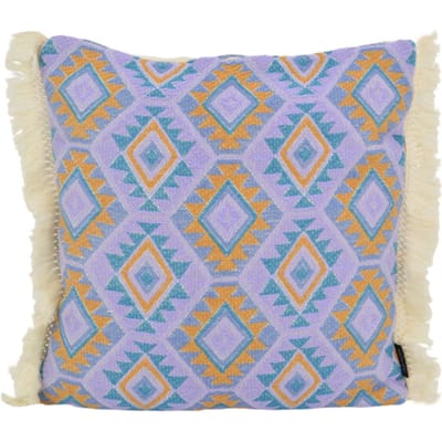 NOVÉE Aztec purple | 45 x 45 cm | kussenhoes | katoen/linnen