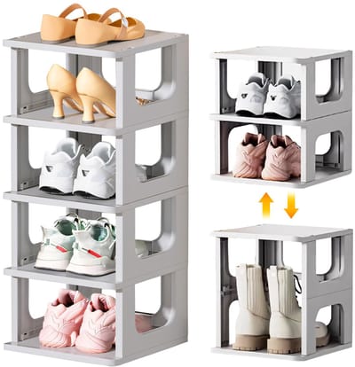 Unyqoos ® Slim Schoenenrek met 5 Niveaus voor Slaapkamer, Hal en Entree