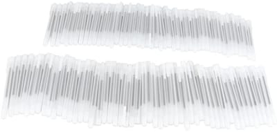 Dailygoods- Gelpennen Set van 100 - Sneldrogend - 0,5 mm Tip - Zwarte Inkt - Transparante Behuizing - Comfortabel Schrijven - Schrijfpennen