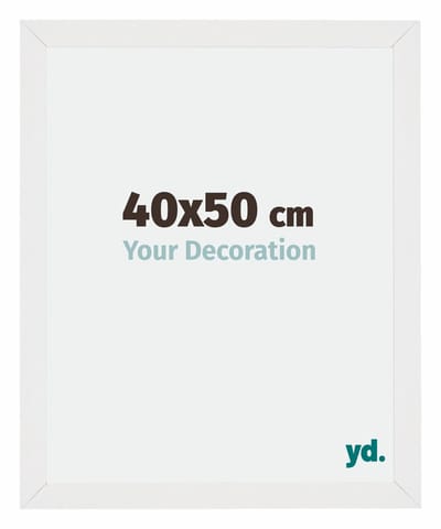 Your Decoration - Fotolijst 40x50 cm - MDF - Wit Hoogglans - Mura