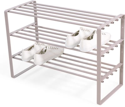 Spinder Design schoenenrek Rex SR 2 - Silky Taupe - 12 paar schoenen - Staal