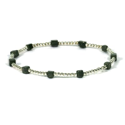 Heaven Eleven - 925 zilver - dikte 1mm - goud pyrite