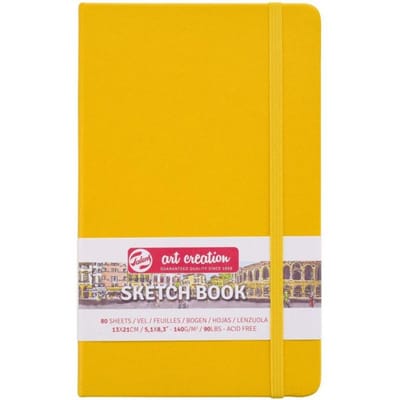 Talens Art Creation Schetsboek Goudgeel 13 x 21 cm 140 g 80 Vellen