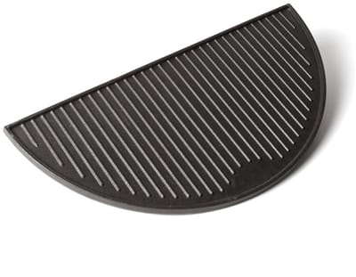Keij Kamado Gietijzeren Grillplaat Half Rond XLarge 49,5CM