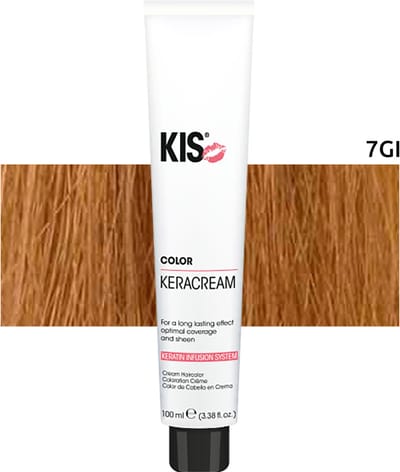 Haarverf - 7GI Middel goudblond intensief | KIS