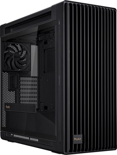 ASUS ProArt PA602 - Pc-behuizing - Midi Tower - EATX - ATX - Micro-ATX - Mini-ITX - Tempered Glass - Zwart