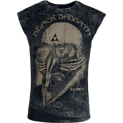 Black Sabbath Tanktop - US Tour 78 - S tot XXL - voor Mannen - meerkleurig