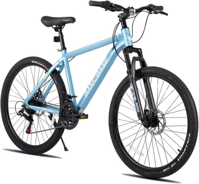 Bamcbase Sedona voorvering mountainbike - 26" - aluminium frame - 21 versnellingen - Blauw