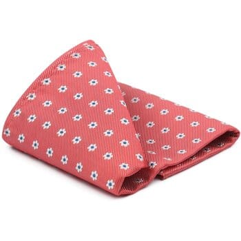 Schoenaccessoires Suitable Zijde Pochet Rood Print Flower