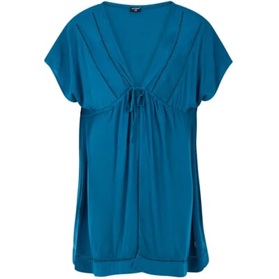 Protest PRTChez – Tuniek Dames – V hals – Korte mouwen – Wit