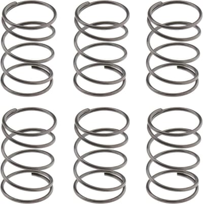 Trimmer Hoofd Veren - Grastrimmer Onderdeel - Gazon Onderhoud - Goede Flexibiliteit - 6 Stuks - Zilver