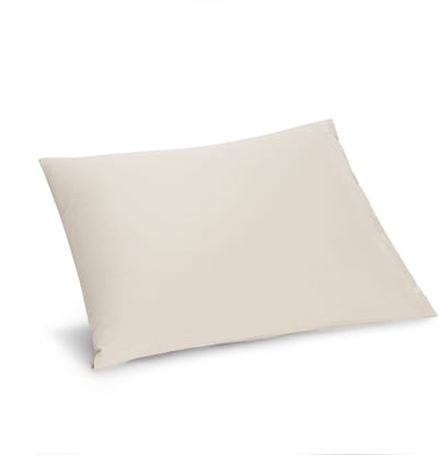 Yumeko kussensloop jersey sunrise wit 50x60 - Biologisch & ecologisch - 1 stuk