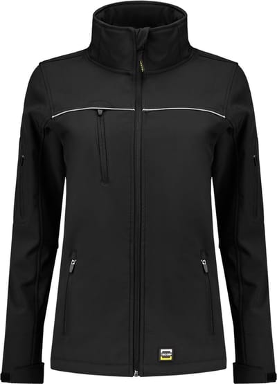 Tricorp 402009 Softshell Luxe Dames - Zwart - 3XL