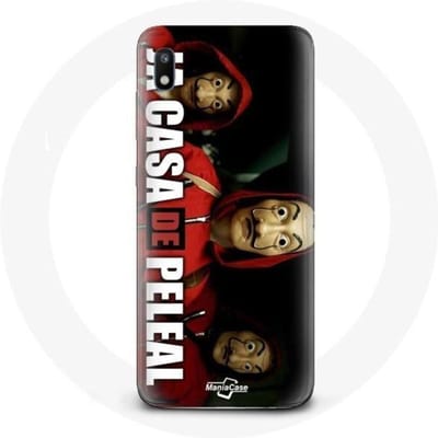 Case voor Samsung Galaxy A10 La casa de papel Het masker van Dali