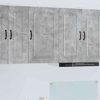 vidaXL - Vaatwasserpaneel - Kalmar - Beton - Grijs - 50 - x - 31 - x - 80 - cm