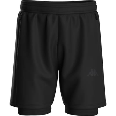 Kappa Inigo Pro Korte Broek Zwart L Man