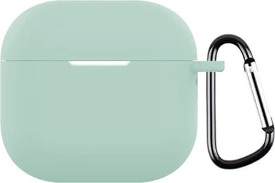 okido - Hoesje geschikt voor Airpods 4 - Siliconen case voor Airpods - Mint Groen - Case geschikt voor Apple AirPods 4 - Airpods hoes
