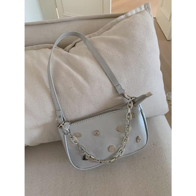 Koreaanse Versie van Veelzijdige Onderarmtas Nieuwe Zomer Zwarte Textuur Niche Tas Modieuze Dames Enkele Schouder Crossbody Tas Trendy gray
