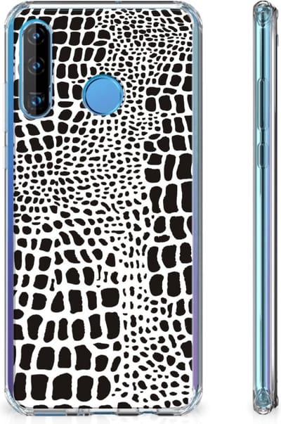 Huawei P30 Lite Case Anti-shock Slangenprint