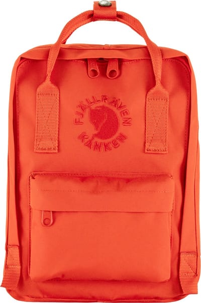 Fjällräven Re-Kånken Mini Unisex Rugzak - Flame Orange