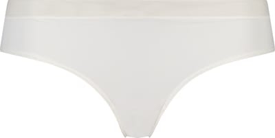 Hunkemöller Dames Lingerie Brazilian Mesh - Wit - maat L