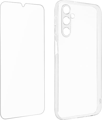 4Smart 360° bescherming geschikt voor Samsung A24 Hoes+Scherm transparant