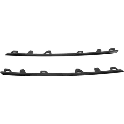 Glanzend Zwarte Voorbumper Grille Sierlijsten 960104760R voor Clio V Pre-Facelift 2020 tot 2023 black