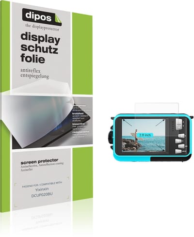 dipos – 4x Matte Beschermfolie geschikt voor Yixinxin DCUP020BU | Krasbestendige & antireflecterende Screenprotector Ultra-Thin