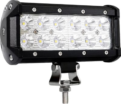 M-Tech LED Lichtbalk - dubbele rij - rechte vorm - 36W - 2400 Lumen