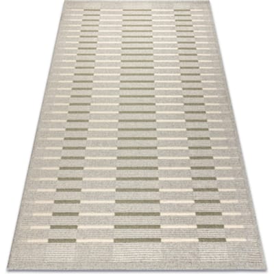 Kleden Rugsx FLUX 461.124.SA400 wollen tapijt OSTA - Geometrisc 60x120 cm