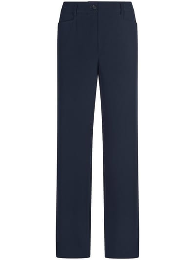 Comfort Fit-broek Van Peter Hahn blauw