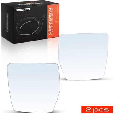 Frankberg 2x Buitenspiegelglas Voor Links Rechts voor Citroën / Fiat