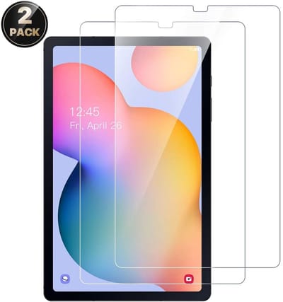 Screenprotector Geschikt voor Samsung Galaxy Tab S6 Lite P610 tempered Glass / Screenprotector - 2Pack