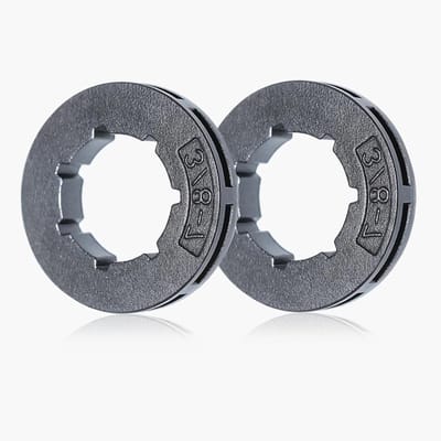 2Stks/partij 3/8"-7T tandwiel velg (klein) voor Husqvarna 50 51 55 154 254 Stihl 034 036 kettingzaag 19mm binnenste gat vervangen #000 642 1249