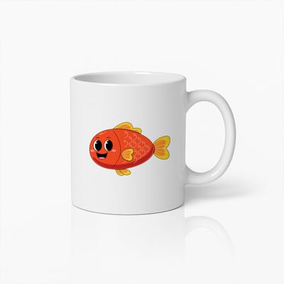 Schattige Cartoon Vis Mok – Leuke en Kleurrijke Dieren Koffiebeker voor Kinderen en Volwassenen