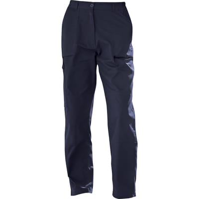 Regatta Vrouwen/dames Nieuwe Actie Waterafstotende Broek (Marine)