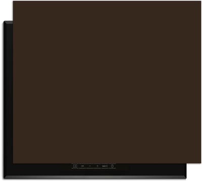 KitchenArt - Lucida – Inductie Beschermer - 65x52 cm - Kookplaat Beschermer - Luxe Afdekplaat Inductieplaat - Anti-slip & Oprolbaar - Beschermmat Inductiekookplaat