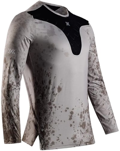 X-bionic Corefusion Run T-shirt Met Lange Mouwen Grijs L Man
