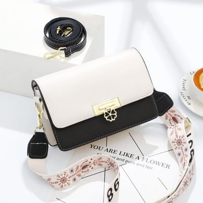 Nieuwe Trend Zoete Mode met Kleine Vierkante Tas Hoge Uitstraling Macaron Grote Capaciteit Enkele Schouder Crossbody Tas . white