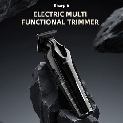 ENCHEN Sharp 6 elektrische multifunctionele trimmer Zero Gap T-Blade 5000 RPM krachtige motor Het beste cadeau