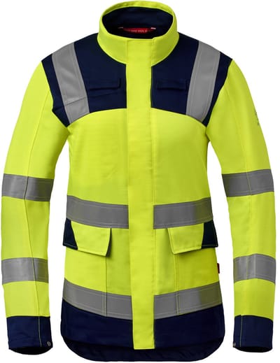 HAVEP Werkjas Dames Multi Protector+ 50471 - Fluo Geel/Marine - L