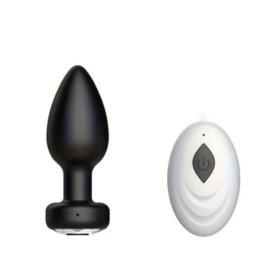 Livano Buttplug Set - Sex Toys voor Koppels - Mannen - Vrouwen - Anaal - Elektrisch - Zwart