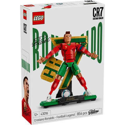 LEGO Editions Cristiano Ronaldo - Voetballegende CR 7 Bouwpakket voor Kinderen - 43016