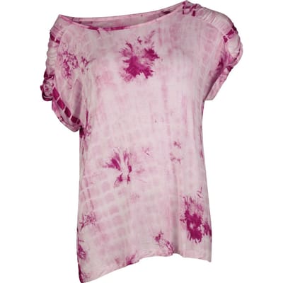R.E.D. by EMP T-shirt - Colorful T-Shirt - S tot XXL - voor Vrouwen - wit-felroze