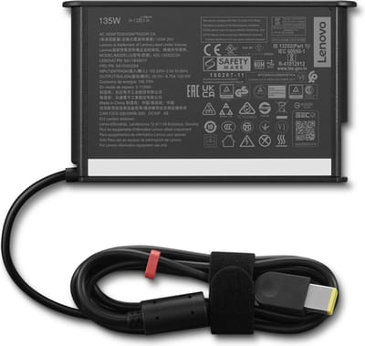 Lenovo 4X21L38730 netvoeding & inverter Binnen 135 W Zwart