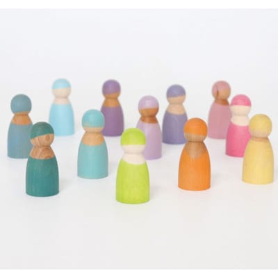 GRIMMS regenboog vrienden pastel 1 jr+