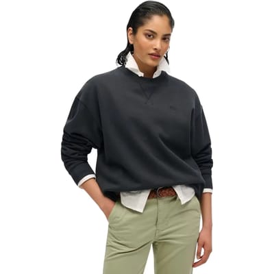 Superdry - Studios sweatshirt met ronde hals - Dames - Truien